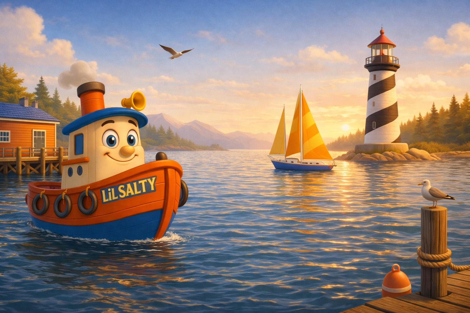 Tuckaway Harbor — a story that grows into a world