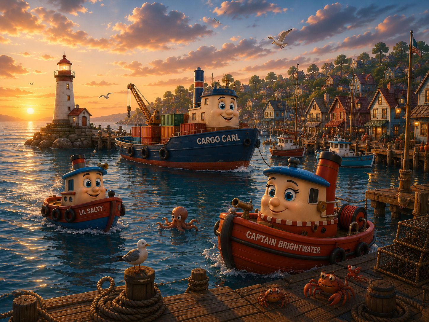 Tuckaway Harbor — a calm harbor world of warmth and belonging
