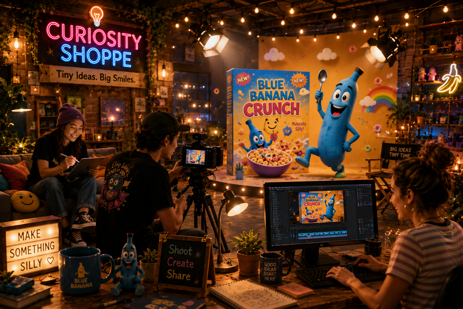 Curiosity Shoppe — inventive playful experimental storytelling
