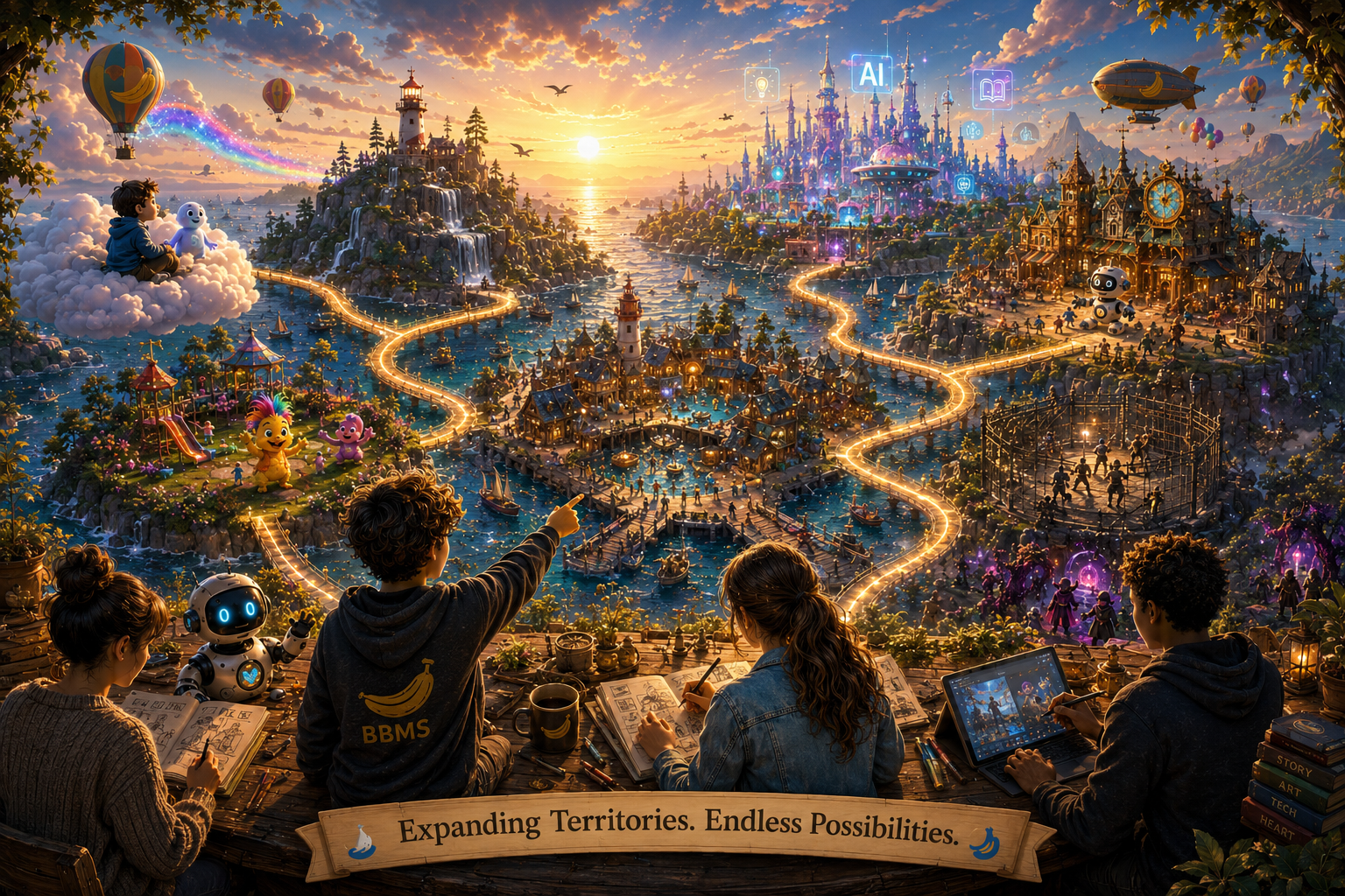 Expanding into new storytelling territories
